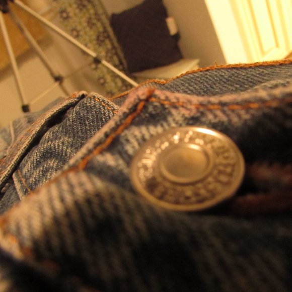 VINTAGE LEVIS 550 RELAXED FIT MADE IN USA SIZE 33 - Picture 3 of 8